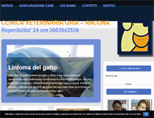 Tablet Screenshot of clinicaveterinariagaia.com